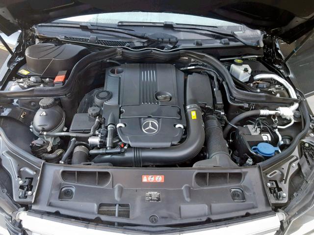 WDDGF4HB9DA863315 - 2013 MERCEDES-BENZ C 250 BLACK photo 7