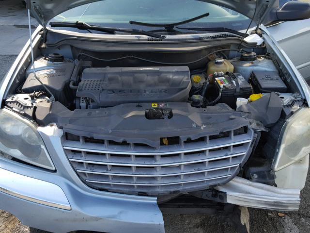 2C4GM68425R662818 - 2005 CHRYSLER PACIFICA T BLUE photo 7