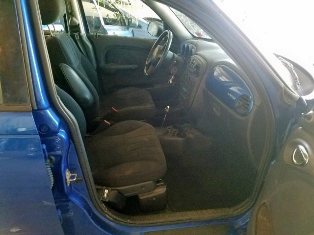 3C4FY48B25T511879 - 2005 CHRYSLER PT CRUISER BLUE photo 5