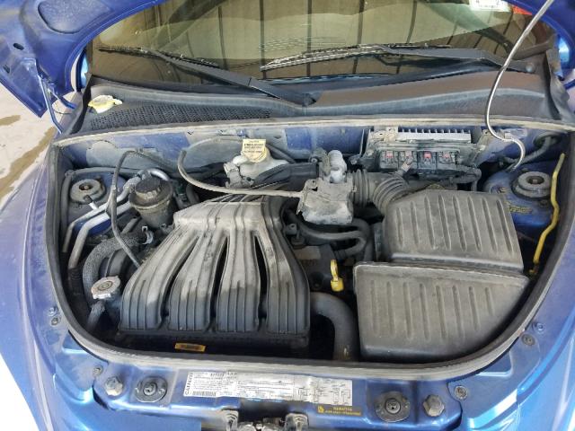 3C4FY48B25T511879 - 2005 CHRYSLER PT CRUISER BLUE photo 7