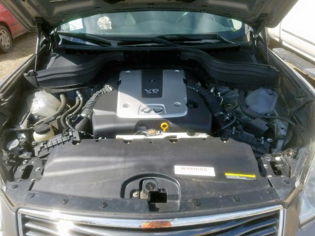 JNKAJ09F29M950194 - 2009 INFINITI EX35 BASE GRAY photo 7