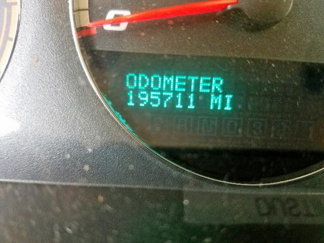 2G1WD58C379360740 - 2007 CHEVROLET IMPALA SUP Қара фото 8