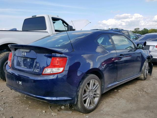 JTKJF5C76B3003164 - 2011 TOYOTA SCION TC ლურჯი ფოტო 4