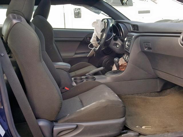JTKJF5C76B3003164 - 2011 TOYOTA SCION TC ლურჯი ფოტო 5