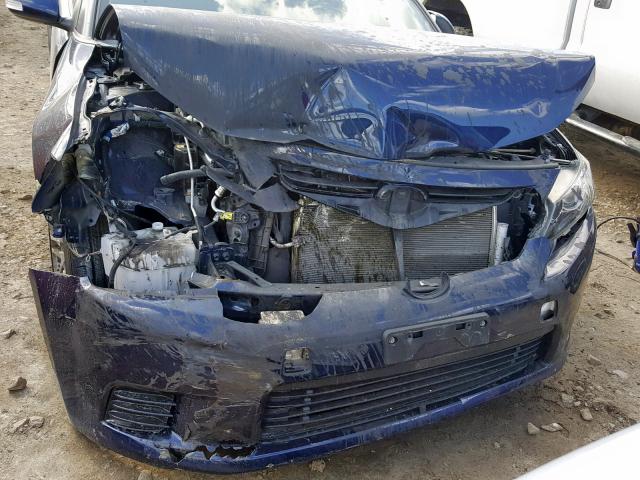 JTKJF5C76B3003164 - 2011 TOYOTA SCION TC ლურჯი ფოტო 9