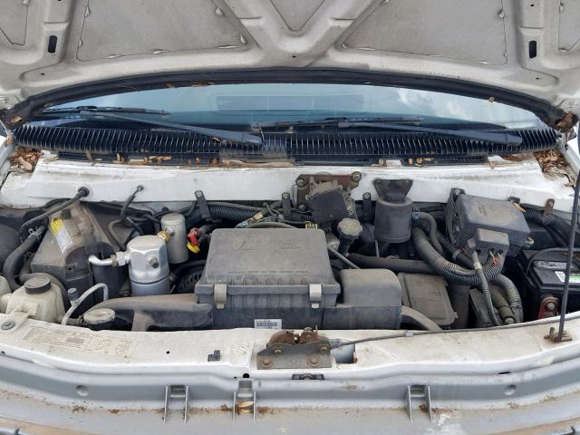 1GCDM19W91B148544 - 2001 CHEVROLET ASTRO WHITE photo 7