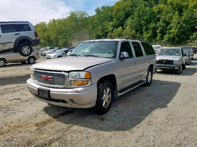 1GKFK66U94J307057 - 2004 GMC YUKON XL D GRAY photo 2