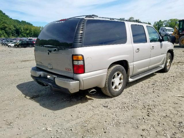 1GKFK66U94J307057 - 2004 GMC YUKON XL D GRAY photo 4