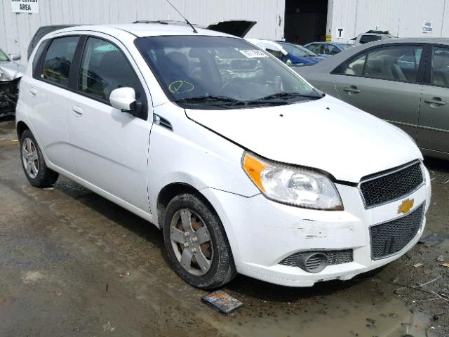 KL1TD6DE5BB238029 - 2011 CHEVROLET AVEO LS WHITE photo 1