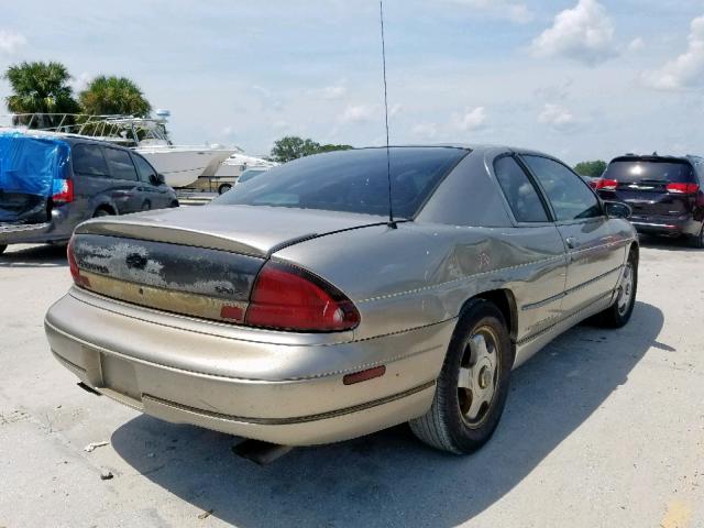 2G1WX12K4W9334663 - 1998 CHEVROLET MONTE CARL BEIGE photo 4