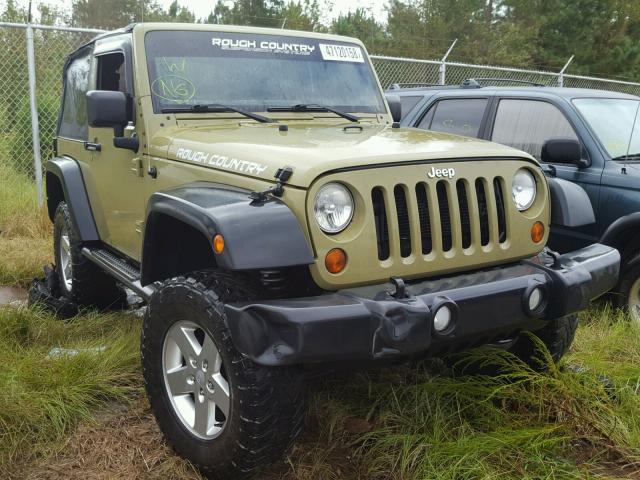 1C4AJWAG1DL637550 - 2013 JEEP WRANGLER S GREEN photo 1