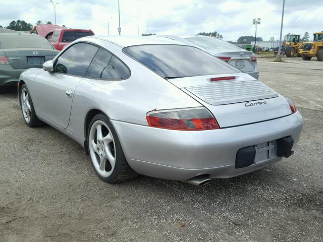 WP0AA2995XS624969 - 1999 PORSCHE 911 CARRER SILVER photo 3