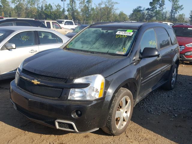 2CNDL937786057896 - 2008 CHEVROLET EQUINOX SP BLACK photo 2