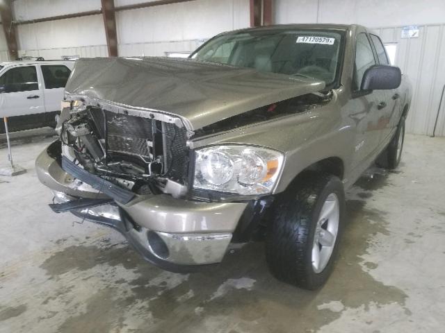 1D7HA18N18J153942 - 2008 DODGE RAM 1500 S TAN photo 2