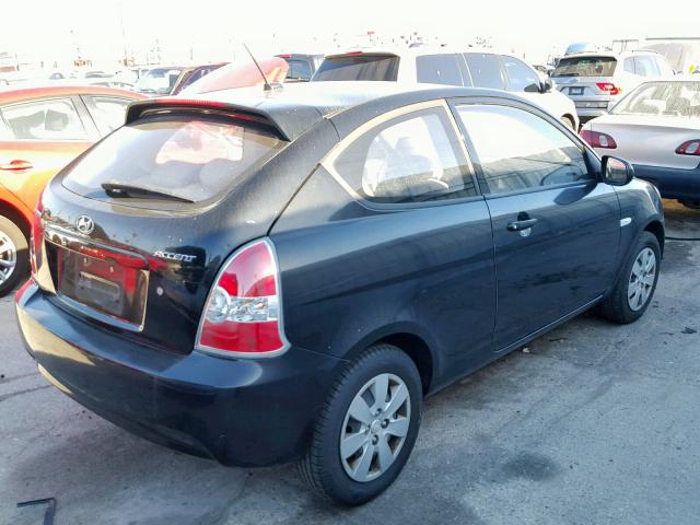 KMHCM3AC0BU198906 - 2011 HYUNDAI ACCENT GL GRAY photo 4