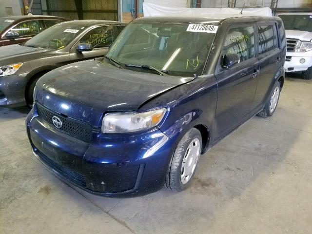 JTLKE50E181008105 - 2008 TOYOTA SCION XB 蓝色 照片 2