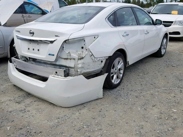 1N4AL3APXDN472813 - 2013 NISSAN ALTIMA WHITE photo 4