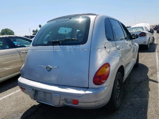 3A8FY48B68T136821 - 2008 CHRYSLER PT CRUISER SILVER photo 4