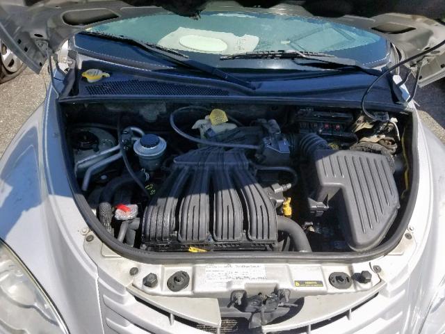 3A8FY48B68T136821 - 2008 CHRYSLER PT CRUISER SILVER photo 7