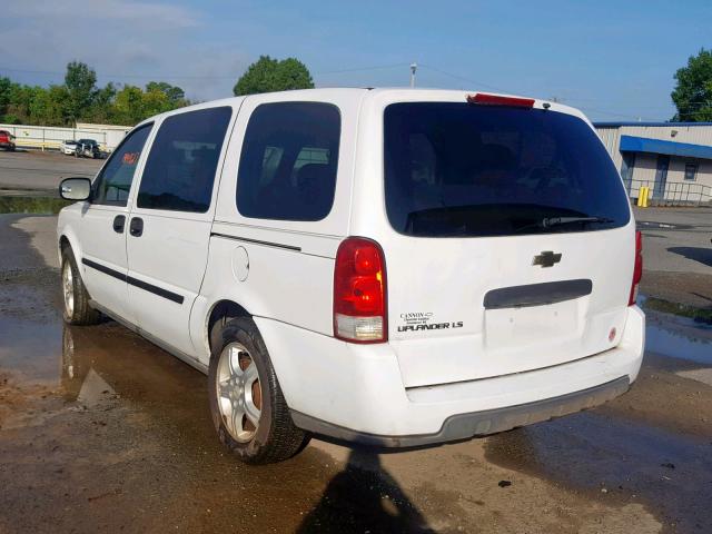 1GNDV23158D138647 - 2008 CHEVROLET UPLANDER L WHITE photo 3