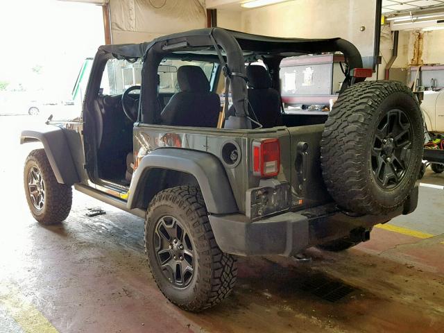 1C4AJWAG4FL641546 - 2015 JEEP WRANGLER S მწვანე ფოტო 3