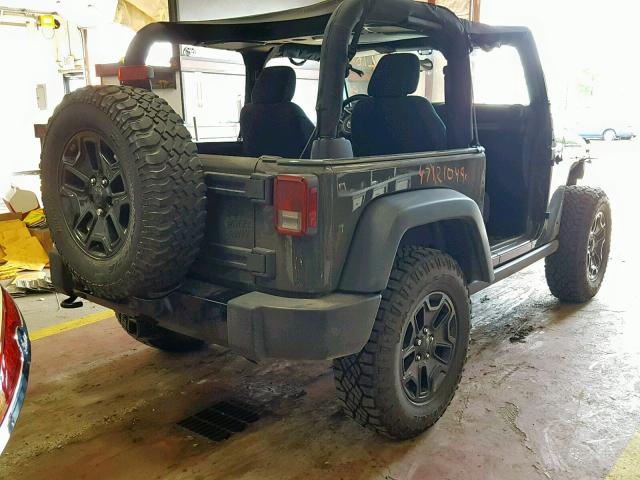 1C4AJWAG4FL641546 - 2015 JEEP WRANGLER S მწვანე ფოტო 4