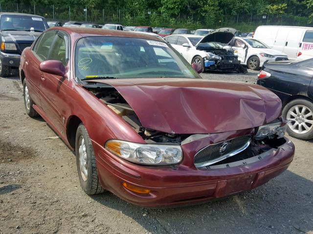 1G4HP54K814196735 - 2001 BUICK LESABRE CU BURGUNDY photo 1