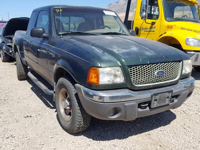 1FTZR15U01PA06372 - 2001 FORD RANGER SUP GREEN photo 1