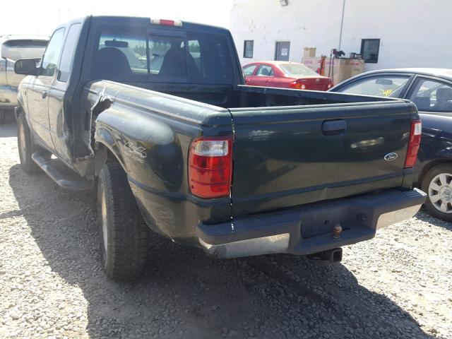 1FTZR15U01PA06372 - 2001 FORD RANGER SUP GREEN photo 3