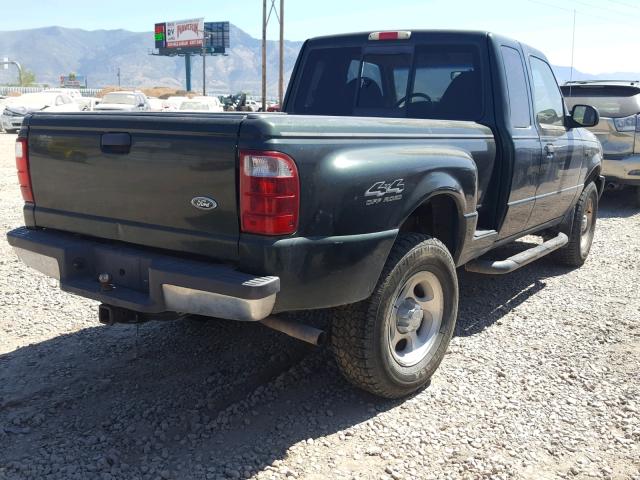 1FTZR15U01PA06372 - 2001 FORD RANGER SUP GREEN photo 4