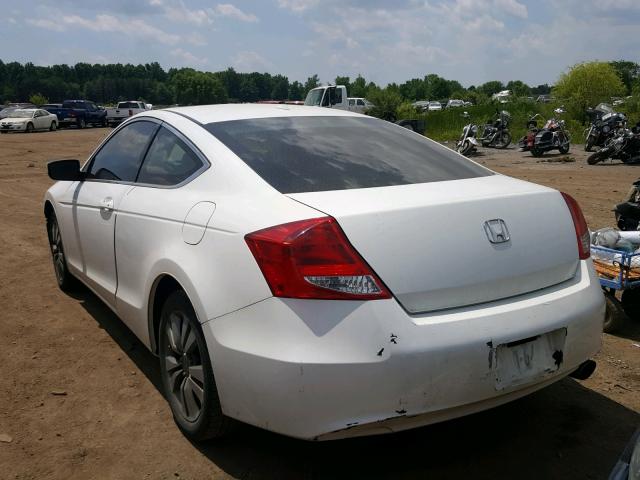 1HGCS1B84CA012880 - 2012 HONDA ACCORD EXL WHITE photo 3