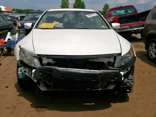 1HGCS1B84CA012880 - 2012 HONDA ACCORD EXL WHITE photo 9