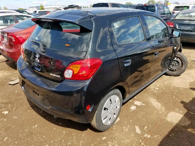 ML32A3HJ3FH060954 - 2015 MITSUBISHI MIRAGE DE BLACK photo 4