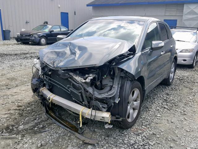 5J8TB18229A005499 - 2009 ACURA RDX GRAY photo 2