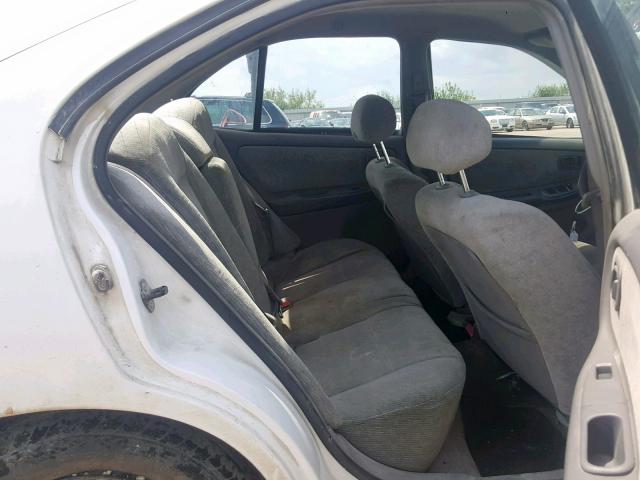 1N4DL01D21C105851 - 2001 NISSAN ALTIMA XE WHITE photo 6