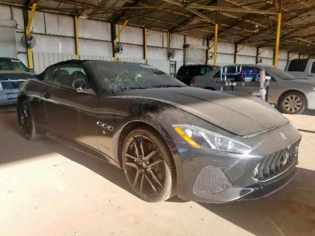 ZAM45VMA3J0291044 - 2018 MASERATI GRANTURISM BLACK photo 1