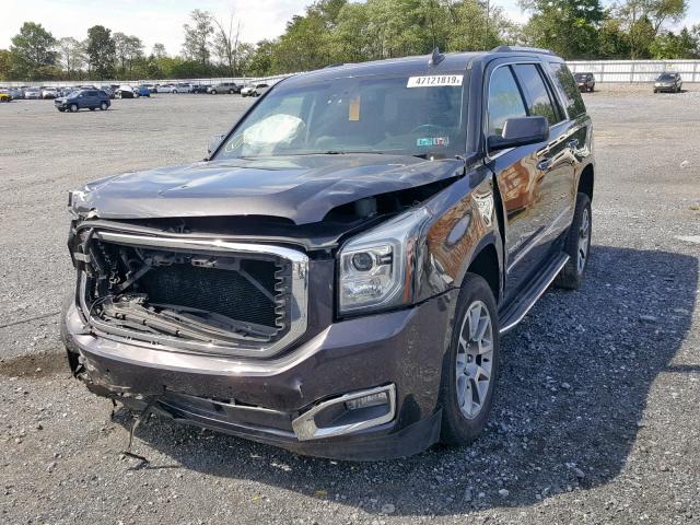 1GKS2CKJ4GR386345 - 2016 GMC YUKON DENA BLACK photo 2