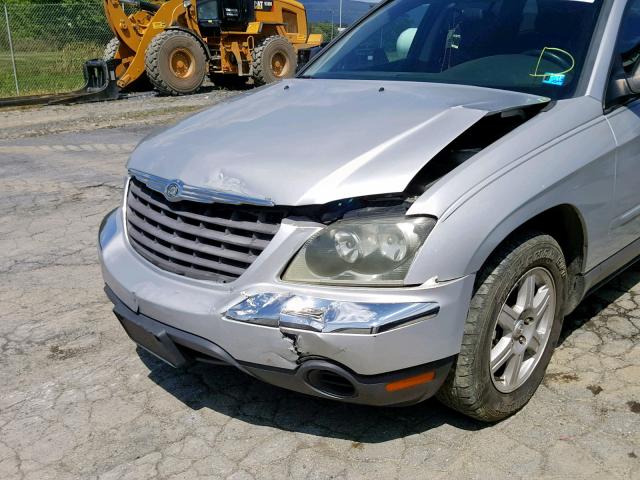 2A4GM68446R848503 - 2006 CHRYSLER PACIFICA T SILVER photo 9