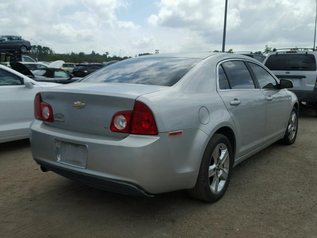 1G1ZH57B28F215658 - 2008 CHEVROLET MALIBU 1LT SILVER photo 4