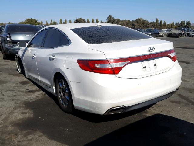 KMHFG4JG5FA453764 - 2015 HYUNDAI AZERA WHITE photo 3