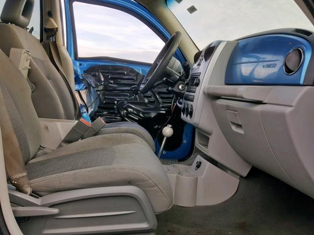 3A8FY58B48T134832 - 2008 CHRYSLER PT CRUISER BLUE photo 5