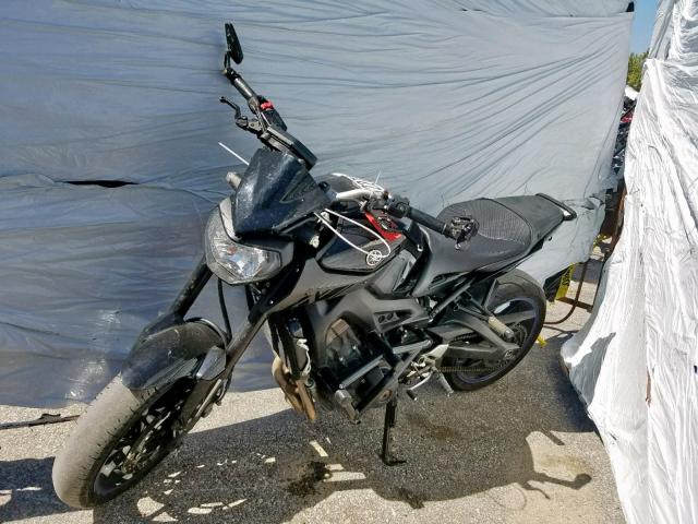 JYARN33E6GA009819 - 2016 YAMAHA FZ09 BLACK photo 2