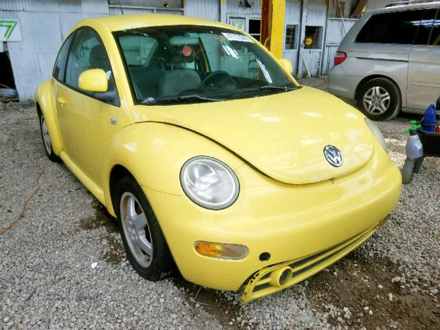 3VWCC21C4XM454913 - 1999 VOLKSWAGEN NEW BEETLE ყვითელი ფოტო 1