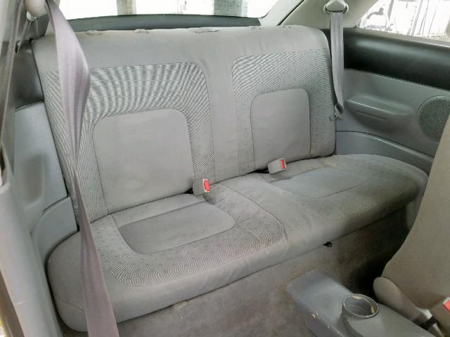 3VWCC21C4XM454913 - 1999 VOLKSWAGEN NEW BEETLE ყვითელი ფოტო 6