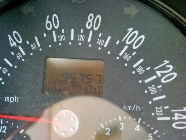 3VWCC21C4XM454913 - 1999 VOLKSWAGEN NEW BEETLE ყვითელი ფოტო 8