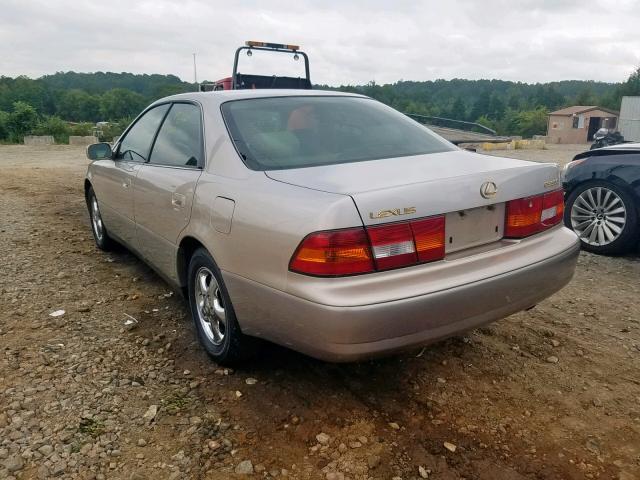 JT8BF28G2W5015808 - 1998 LEXUS ES 300 BEIGE photo 3