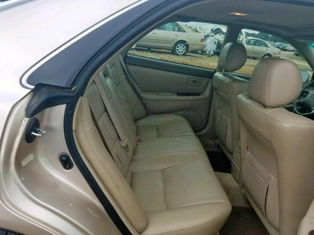 JT8BF28G2W5015808 - 1998 LEXUS ES 300 BEIGE photo 6