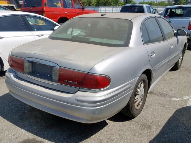 1G4HP52K75U102157 - 2005 BUICK LESABRE CU SILVER photo 4