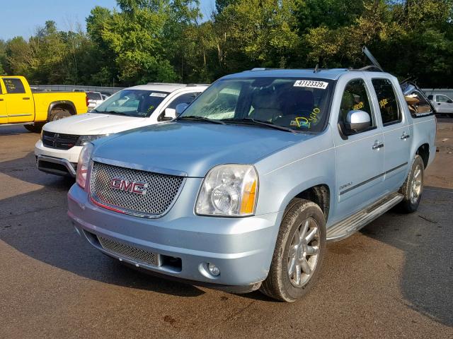 1GKS2MEF8BR326543 - 2011 GMC YUKON XL D BLUE photo 2