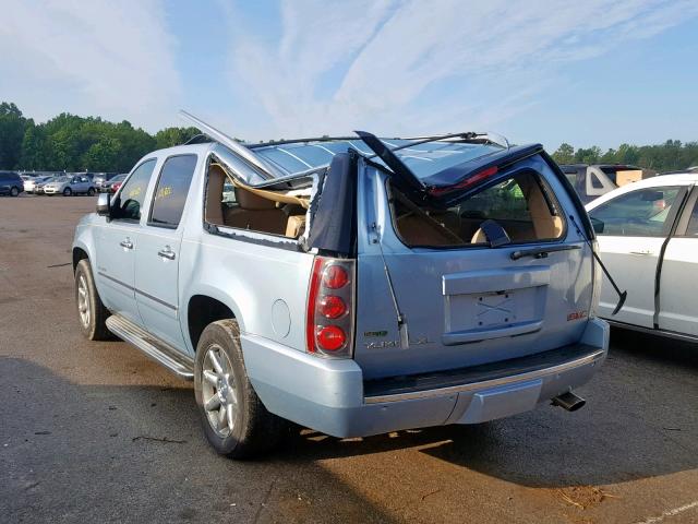 1GKS2MEF8BR326543 - 2011 GMC YUKON XL D BLUE photo 3